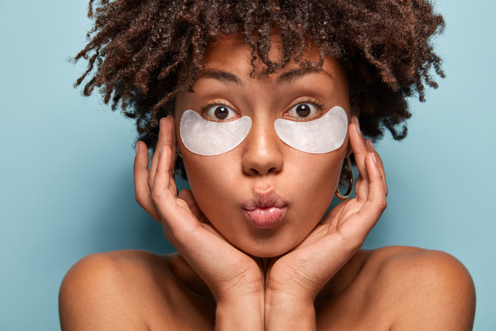 Solution to puffy eyes