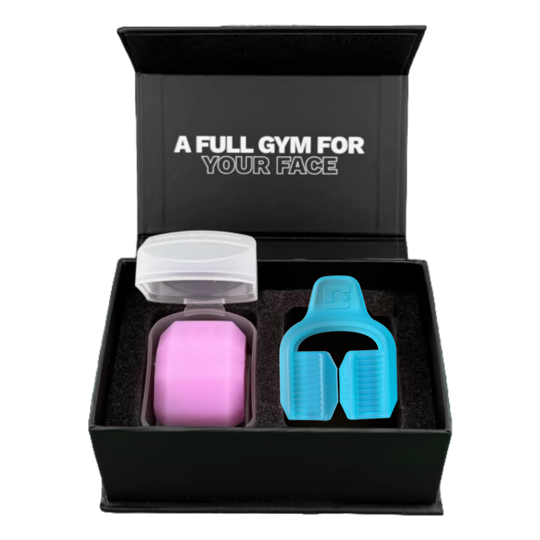 JawBlocks™ – 6 Pièces, 3 Niveaux De Résistance Pour Muscler Ta Mâchoire Et Tonifier Le Cou !